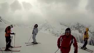 видео Катание на лыжах. Техника и правила катания на горных лыжах