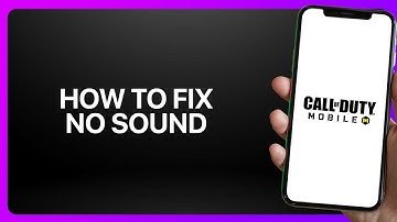 How To Fix No Sound In Call Of Duty Mobile 2025! Tutorial