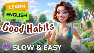 [SLOW] Good Habits |Improve your English|Listen and speak English Practice Slow & Easy for Beginners