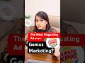 Burger King’s moldy burger ad shocked the world- but boasted their sales by 14% #marketing #facts