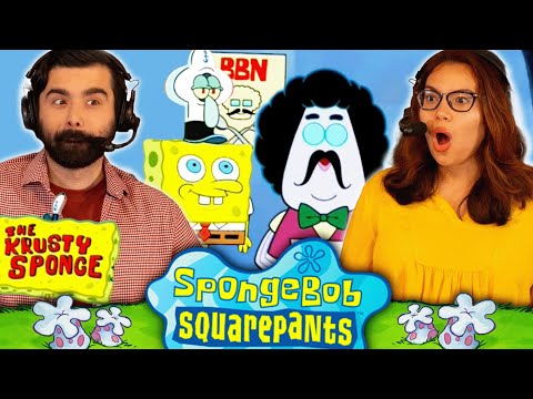 We Watched SPONGEBOB SEASON 5 EPISODE 9 AND 10 For the FIRST TIME!! THE KRUSTY SPONGE