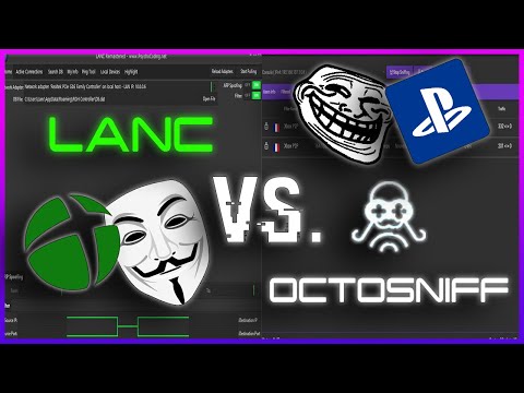 LANC VS. OctoSniff - Network Sniffer Comparison (Educational purposes ONLY!)