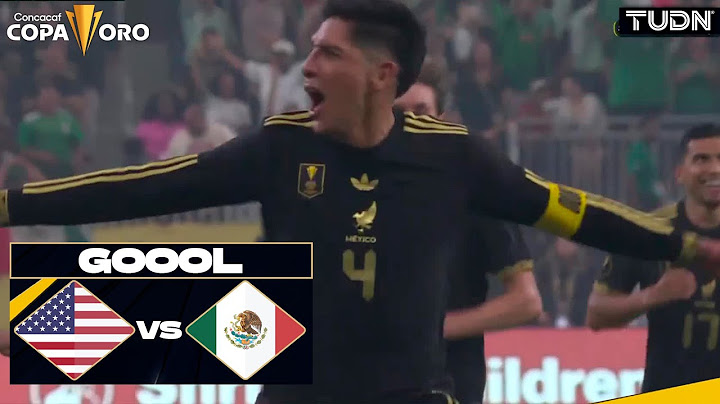 ¡GOOOL DEL MACHÍN! ¡México remonta! - Estados Unidos 1-2 México | Copa Oro - Final 2025 | TUDN