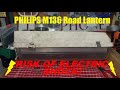 Philips m136 road lantern  the risk of electric shock