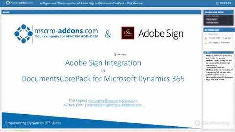 e-Signatures: The integration of AdobeSign in DocumentsCorePack