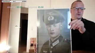 Bjorn Shows A Picture Of His Nazi Grandfather