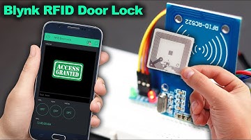 ESP8266 Blynk RFID Door Lock Access Control System