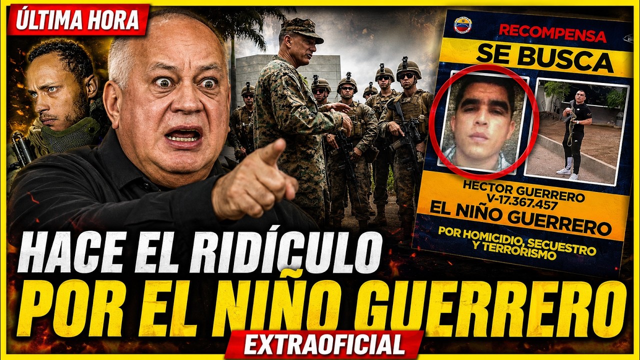 🔴Diosdado rompe el silencio y se enreda por la caída del Niño Guerrero -- Informe Extraoficial