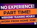 Work From Home As A Payment Specialist  | Part Time Remote Role | (Weekend Training Offered)