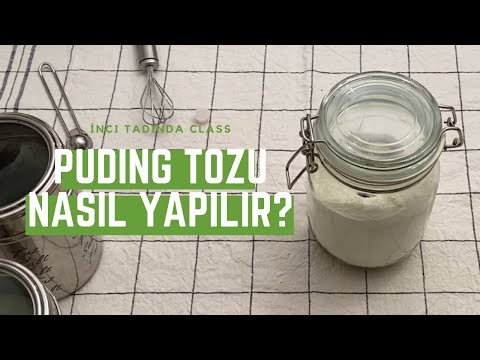 Video: Puding Tozu Nasıl Değiştirilir