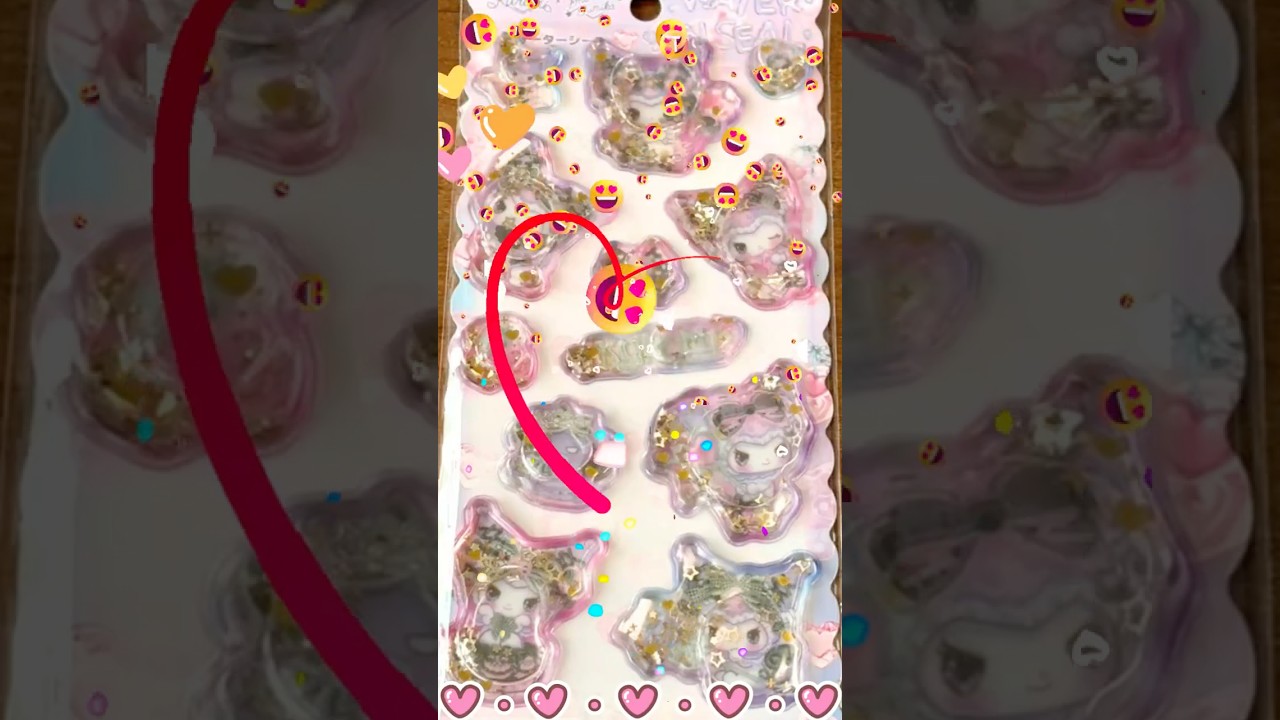 可愛すぎて沼確定🥹💛サンリオ最強シール5選🎀#サンリオ,#sanrio,#シール,#シール紹介,#ステッカー,#サンリオグッズ,#購入品紹介,#推し活