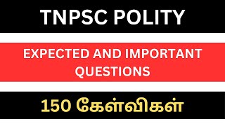 TNPSC POLITY- IMPORTANT 150 QUESTIONS-TNPSC GANESH
