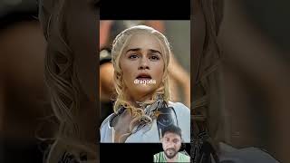dragon Seve Daenerys 😱 #short #shortvideo #shorts #shortsfeed  #gameofthronesseason1