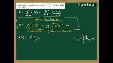Signals & Systems KTU Questions Solved Part-28