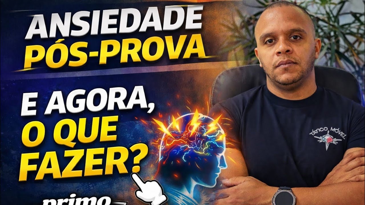 ANSIEDADE NO PÓS-PROVA DA POLÍCIA PENAL MG | ISSO PODE TE PREJUDICAR!