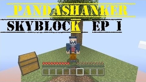 Minecraft with Panda - SKYBLOCK! EP1