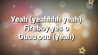 like I do lyrics—Fireboy