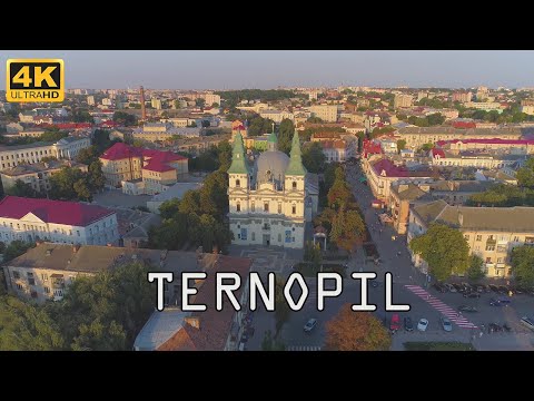 Ternopil, Ukraine 🇺🇦 | 4K Drone Footage