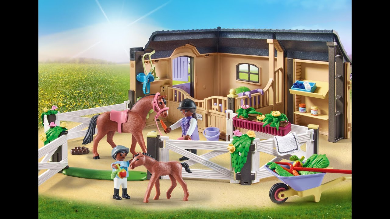 Playmobil - Country 71242 Cavalière et Cheval avec Monitrice