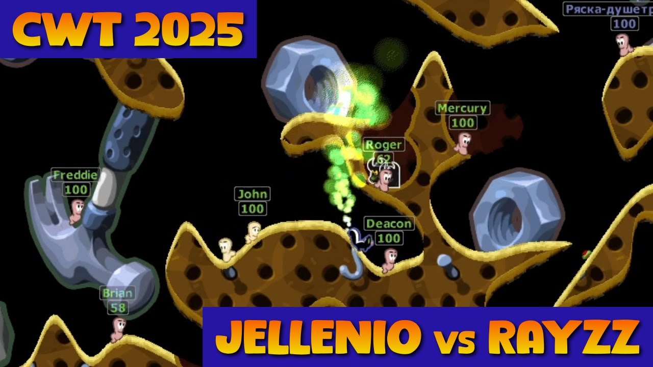 Worms Armageddon - Crespo's Worms Tournament 2025 (CWT) - Jellenio vs rayzz