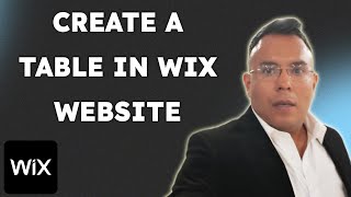 How To Create A Table In Wix Website  { 2025 edition }