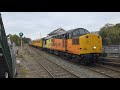 37116 + 37057 "Barbara Arbon" operating 1Q98 pass Thetford at 15:11 09/10/25