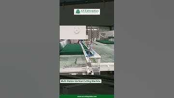 High-performance Foam Processing with ASE Multi-station Vertical Cutting Machine