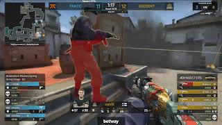 flusha fake throws 3 smokes to fake the B execute | CS:GO Highlights