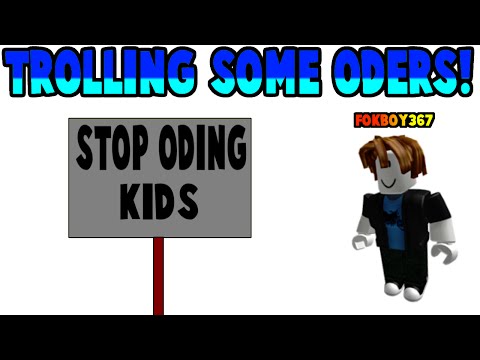 PRETENDING TO BE AN ODER!!!! | ROBLOX Trolling