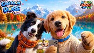 🔴Special Cartoon for Dogs: Autumn Vibe Animation 🐕 Reduce anxiety and Boredom of indoor Pets screenshot 4