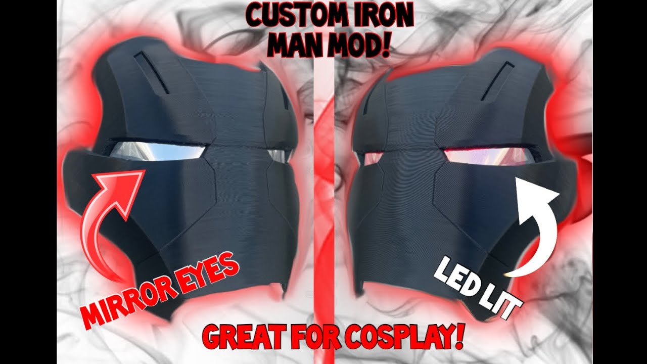 DIY LED Licht Augen Kits für Iron Man Helm Augenlicht Halloween Cosplay  Zubehör