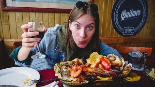 PARRILLADA DE MARISCOS en Mar Del Plata, Argentina