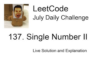 Daily Leetcode #1190: Jul 04, 2023 - 137. Single Number II