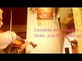 Cantabile de N. Paganini - Violín: José María Melgar