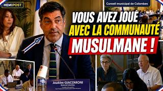 MOSQUE PERMIT REVOKED mayor accuses his predecessor of POLITICAL CALCULATIONS
