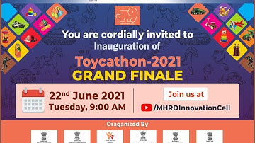 Toycathon 2021 Inauguration Ceremony