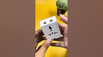 Grunx-wipro 3 way multiplug adaptor with 1 universal socket Smart connection, smarter life.