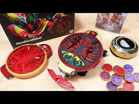 ギガスキャン必殺技がアンク/映司ボイスで鳴る！CSMタジャニティスピナー & タジャスピナーセット レビュー！タジャドルコンボエタニティ 仮面ライダーオーズ 復活のコアメダル
