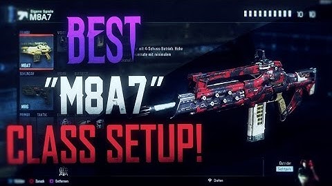 Black Ops 3 - BEST "M8A7" CLASS SETUP! - ULTIMATE M8A7 CLASS! (BO3 AR Class Setup)