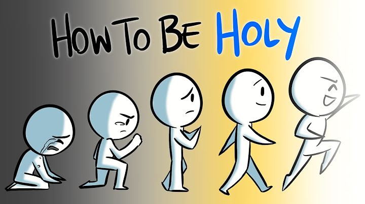 How to Be Holy