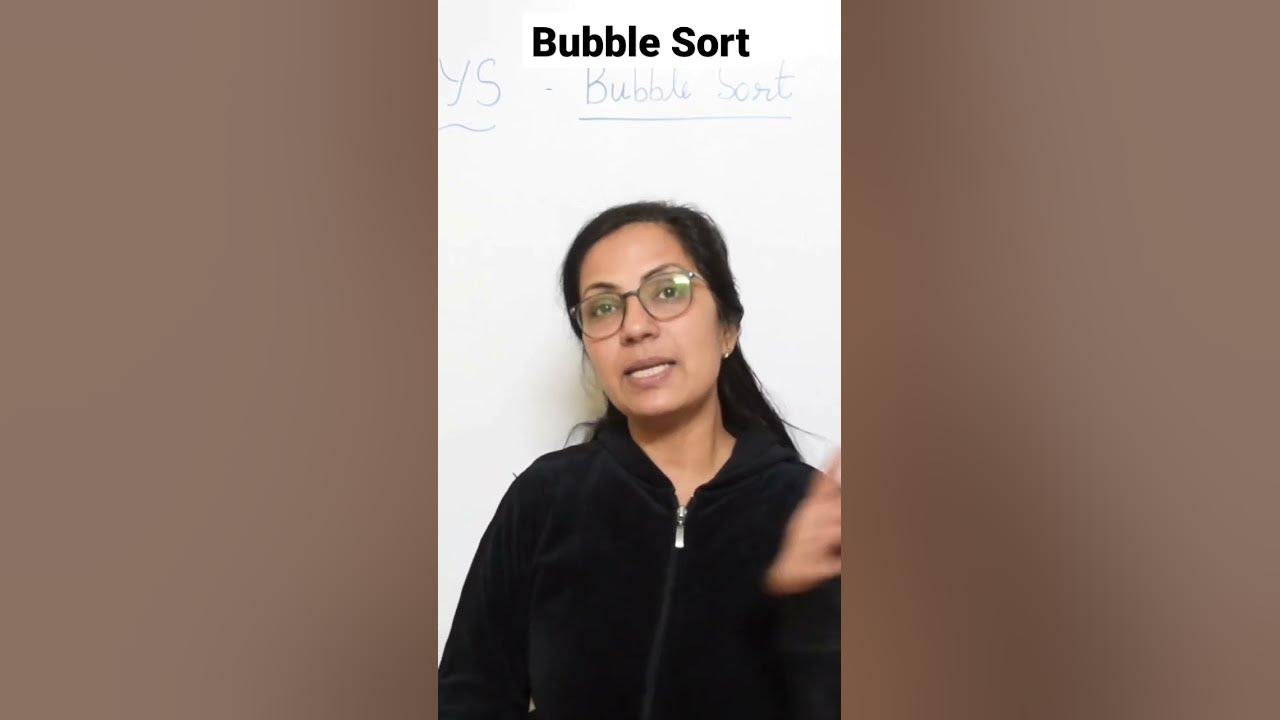 Bubble Sort Technique | Arrays | Leaf Classes - YouTube