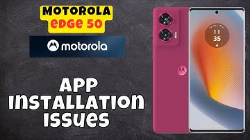 App not installed problem Motorola Edge 50 || How to solve app installation issues