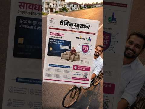 Cyber Suraksha Abhiyaan Launched |  SK Finance x Dainik Bhaskar