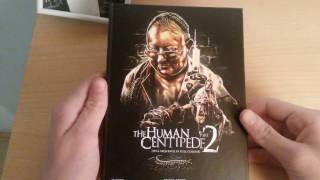 The Human Centipede 2 Color Edition Mediabook 'unboxing' English Subtitle