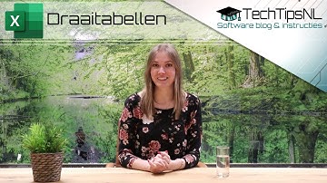 Excel Deel 3 Draaitabellen