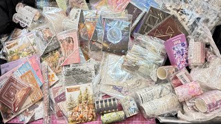 ASMR UNBOXING TEMU HAUL 4 📦  #temu #temuhaul #journaling