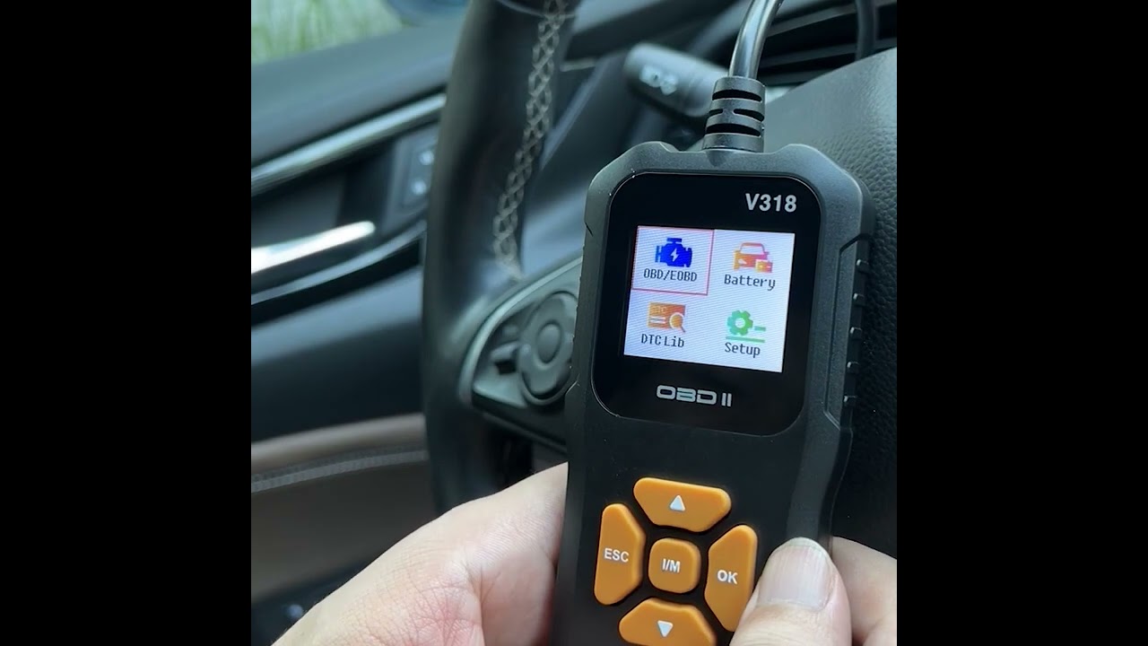OBD2-scanner Check Engine-systeem Autodiagnostisch hulpmiddel Meertalige batterijtester Codelezer V318 Lees voertuiginformatie kopen vanaf een prijs van 29