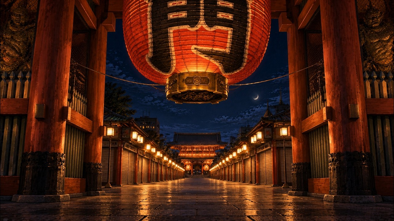 The Lantern That Watches the Empty Street — Ambient Music for
