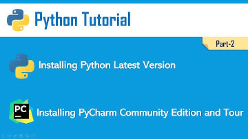 Download and Install Python and PyCharm