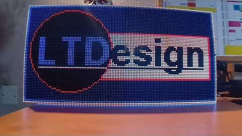 Multi P3 LED Panels -==- Laser stopwatch project